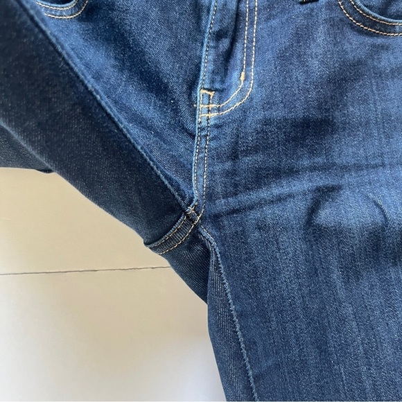 Current Eliott The Stiletto Skinny Jean Aged Rince Blue Stretch Denim Sz 26 - Picture 11 of 13